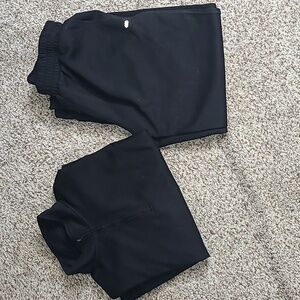 Leg3Nd Black Joggers with Elastic Waistband With Matching Top